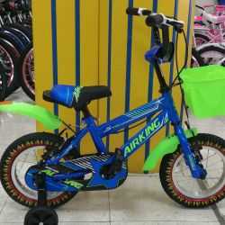 BMX 12-16 BLUE GREEN